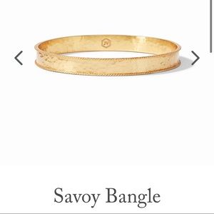 JULIE VOS Savoy gold bangle EUC sz Medium